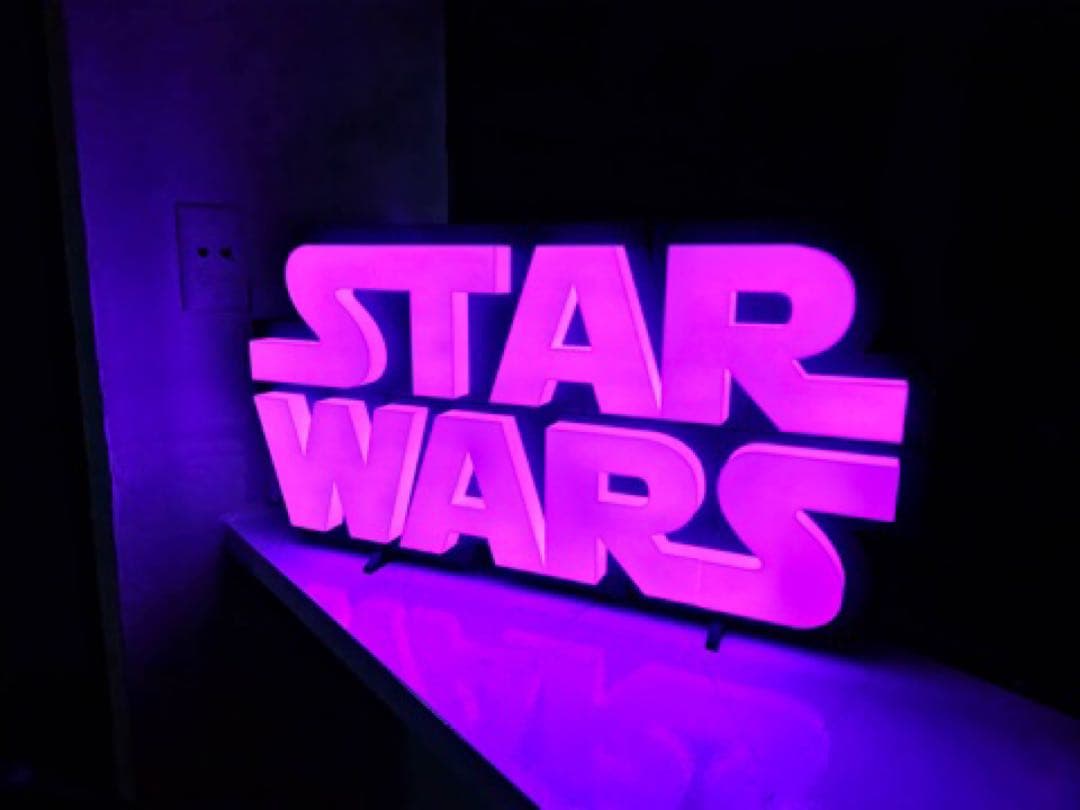 64×34 STARWARS スターウォーズ LED ライトスタンド