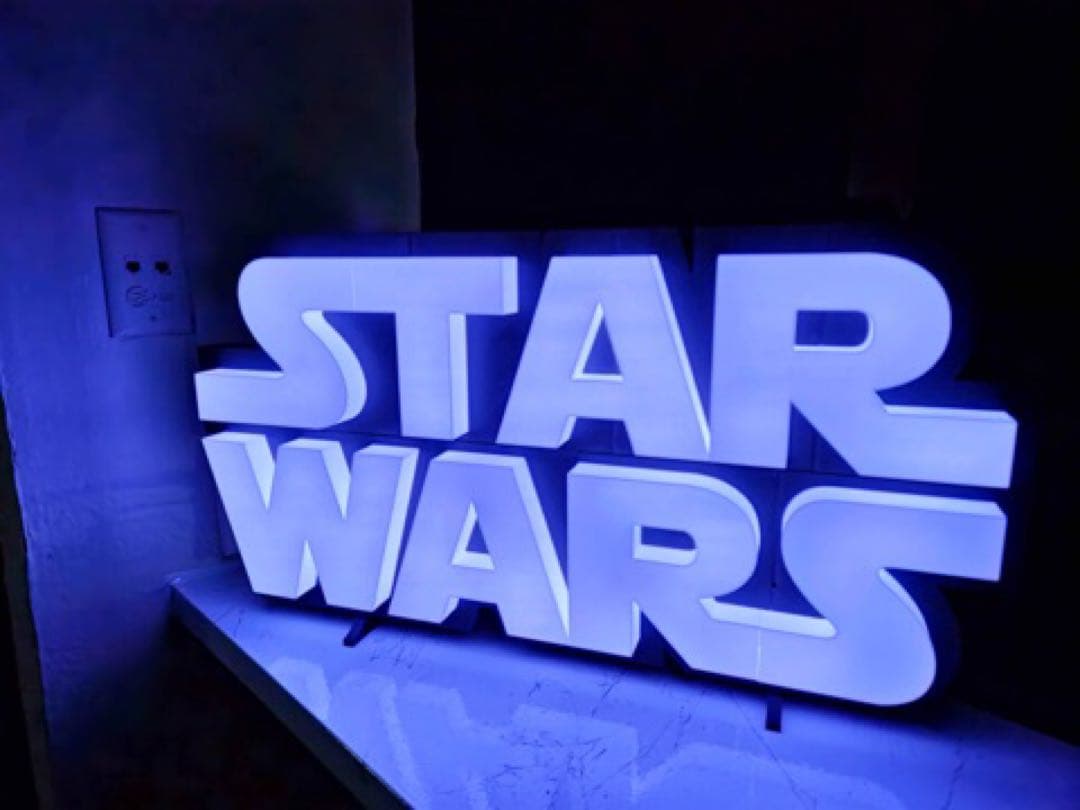 64×34 STARWARS スターウォーズ LED ライトスタンド