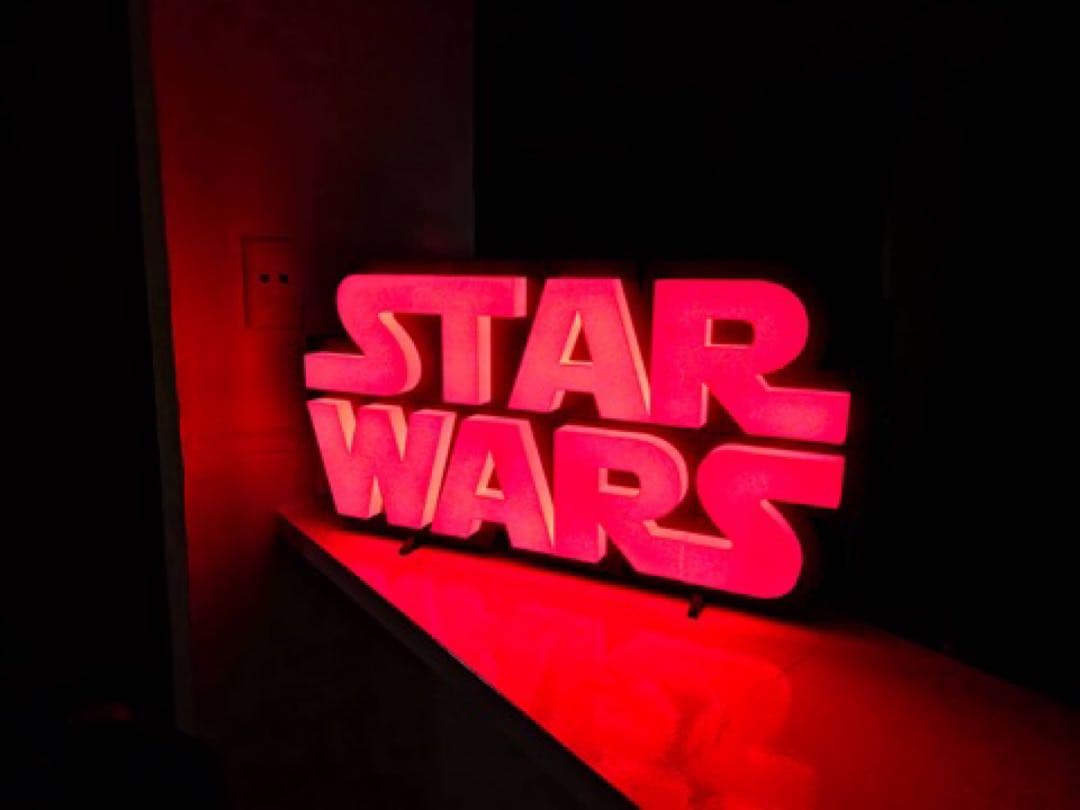 64×34 STARWARS スターウォーズ LED ライトスタンド