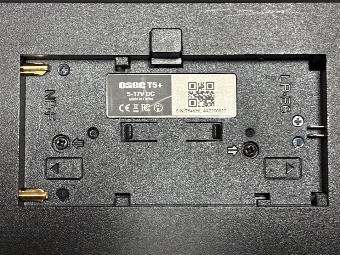 OSEE T5+ 5.5 インチ カメラモニター ビデオモニター