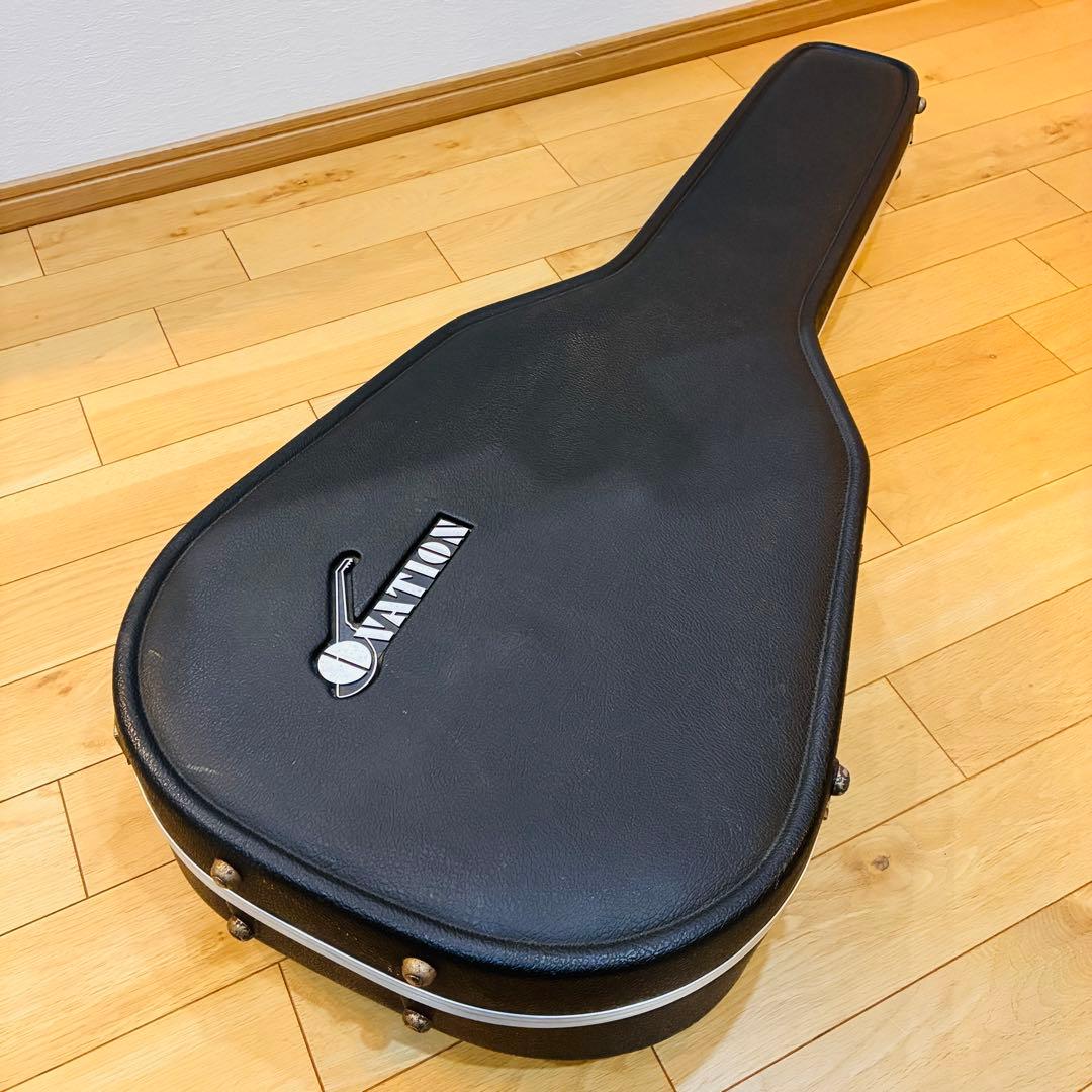 Ovation オベーションCU257 エレアコ OP-30内蔵 ハードケース付