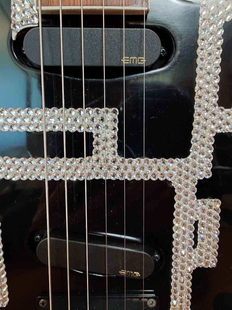 TE-95HT 白ラインのみスワロフスキー貼り 布袋モデル