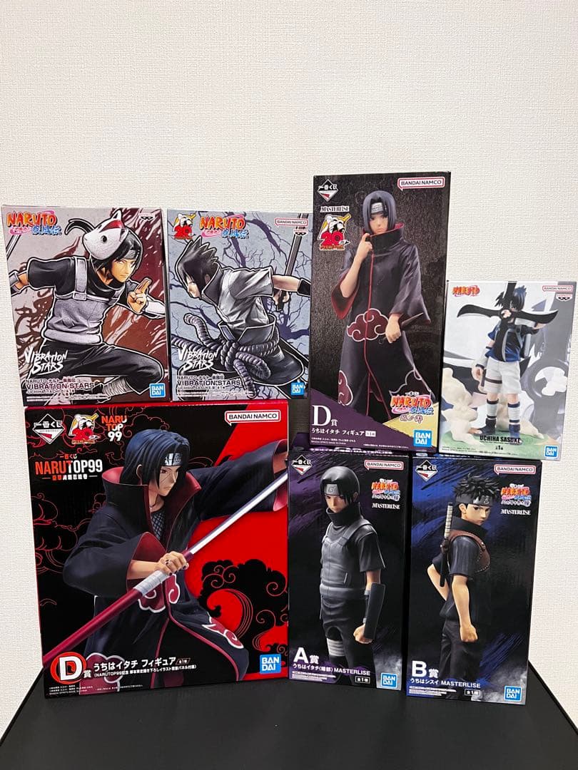 NARUTO うちはイタチ・うちはサスケ　フィギュア等 31点セット