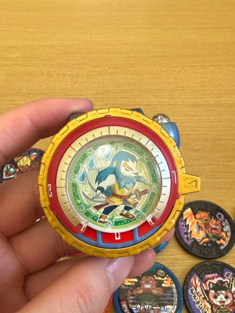 妖怪ウォッチメダル計19枚×妖怪ウォッチ腕時計