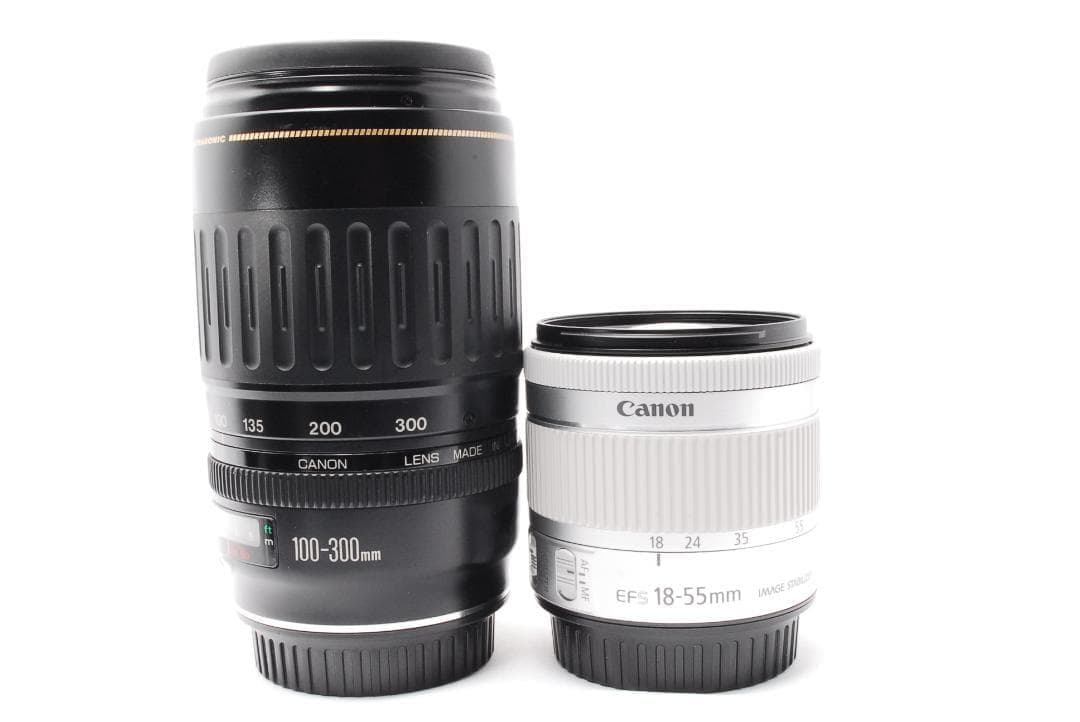 ショット数新品級✨キャノン kiss X7 ホワイト ダブルレンズセット