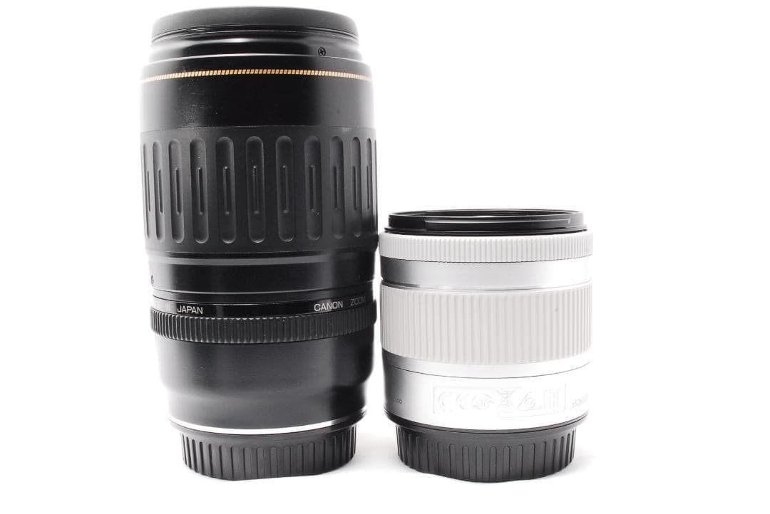 ショット数新品級✨キャノン kiss X7 ホワイト ダブルレンズセット
