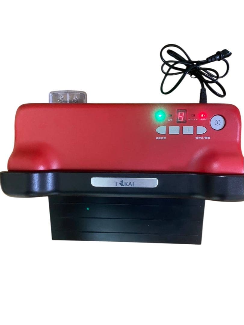TOKAIZ 真空パック器 TVA-001 レッド 袋付