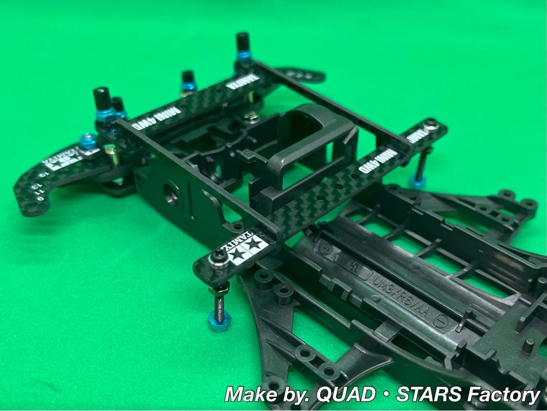 【ミニ四駆・FM-A用】2軸ATピボット＋1軸リヤアンカー【J-CUP2021】