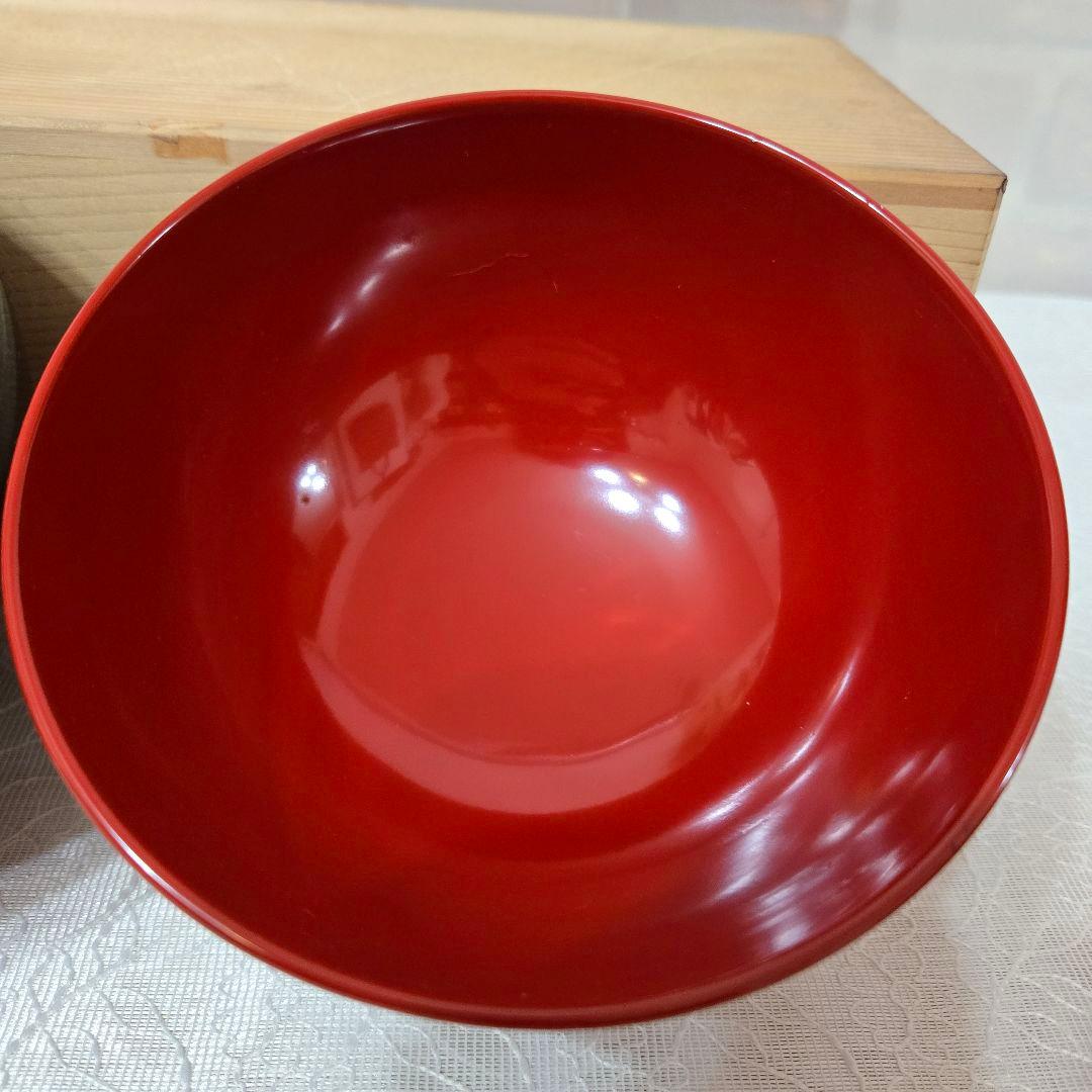 ☘️越前塗り本うるし老松蒔絵　迎春御祝椀　夫婦　ペア　未使用