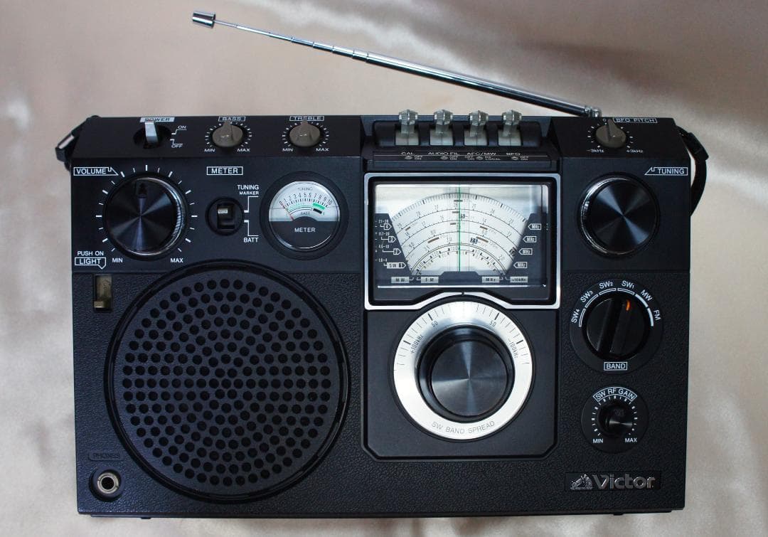 ☆とても綺麗☆ビクターVictor☆FR-6600☆超希少BCLラジオ☆受信可能