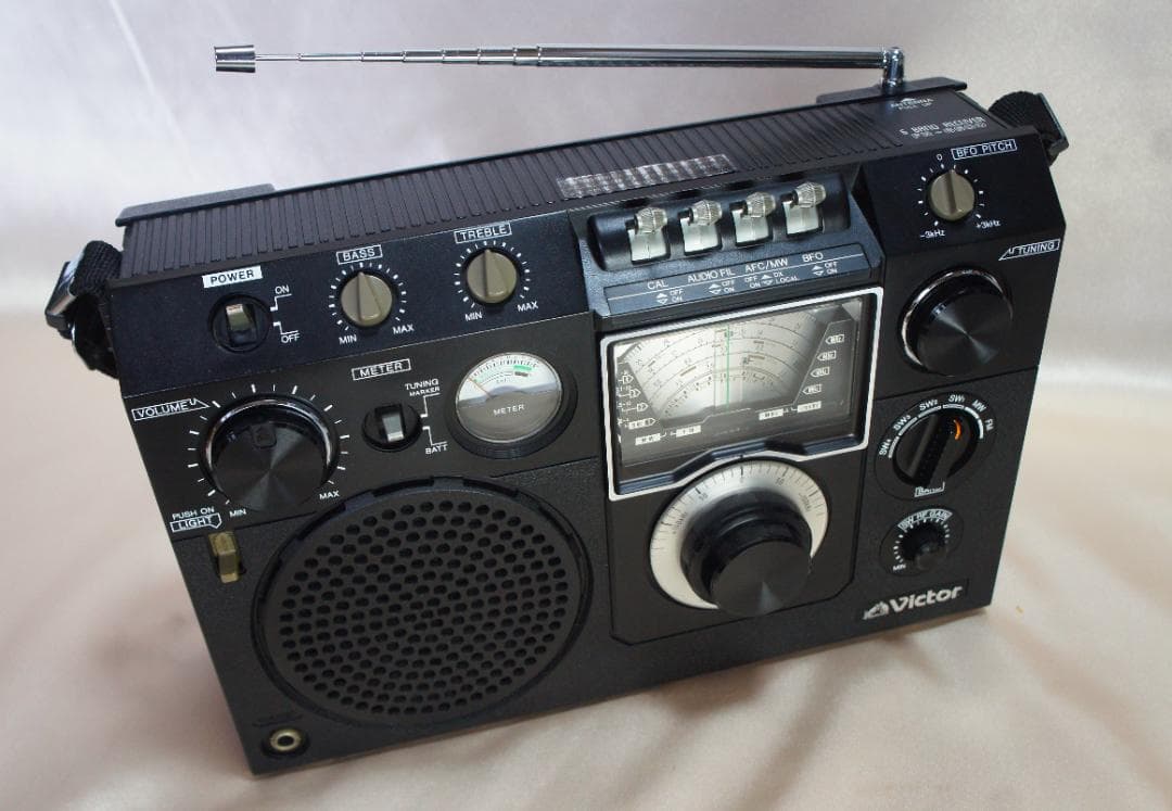 ☆とても綺麗☆ビクターVictor☆FR-6600☆超希少BCLラジオ☆受信可能