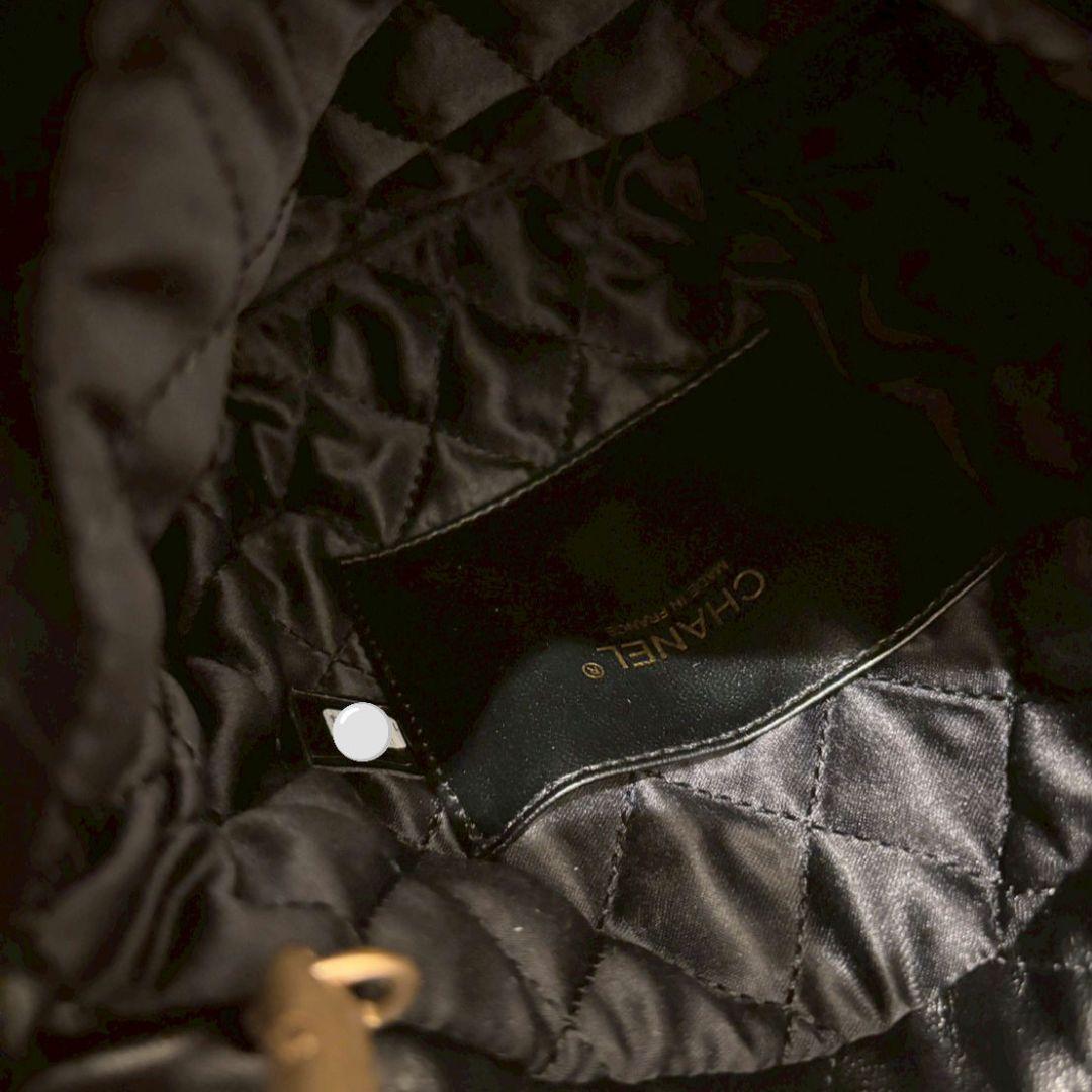 ミニショルダーバッグ　ブラック×パール　番号アリ