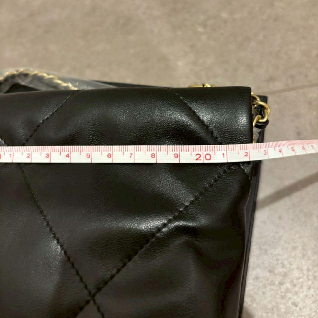 ミニショルダーバッグ　ブラック×パール　番号アリ