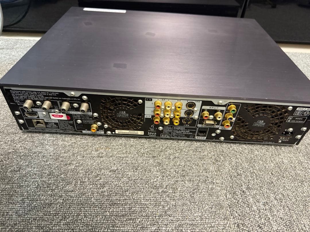 SONY ソニー ブルーレイディスクレコーダー BDZ-X95