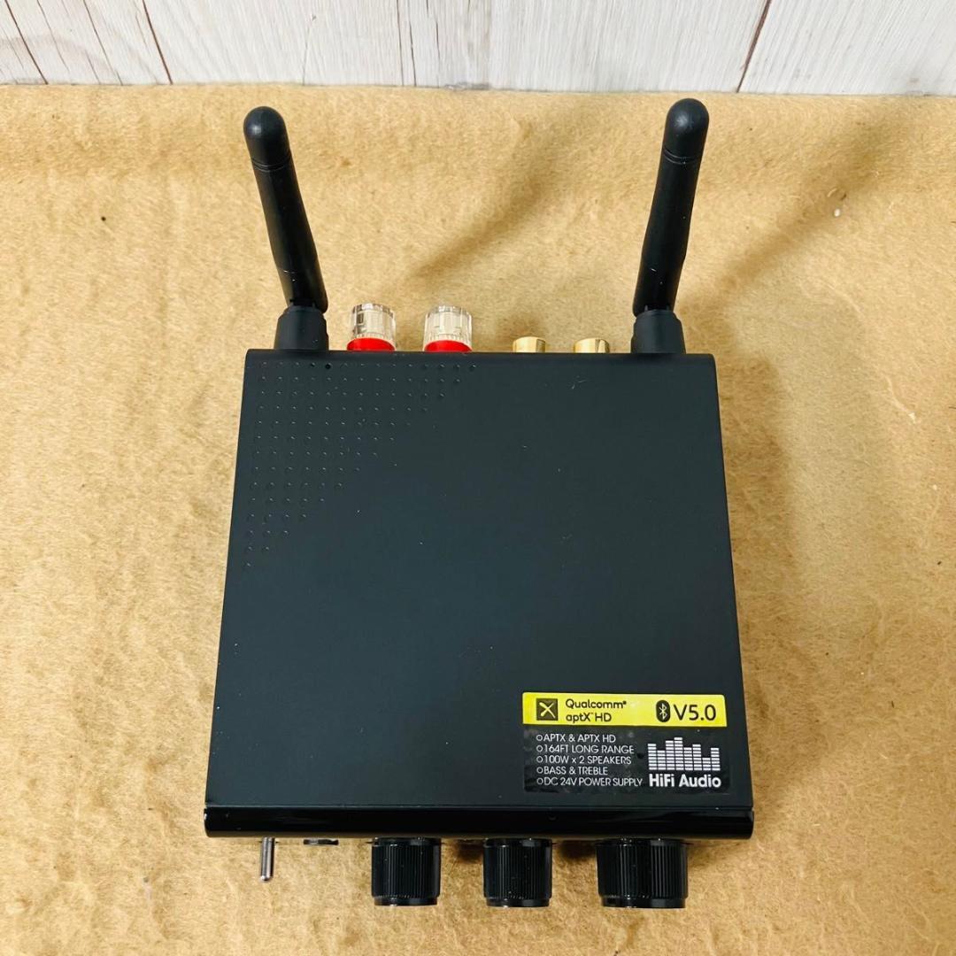 美品 1Mii ワイヤレスアンプレシーバー B08S パワーアンプ ACアダプタ