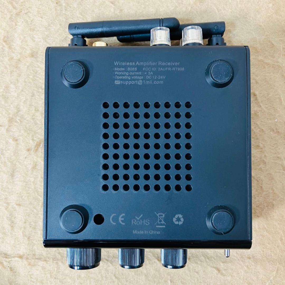 美品 1Mii ワイヤレスアンプレシーバー B08S パワーアンプ ACアダプタ