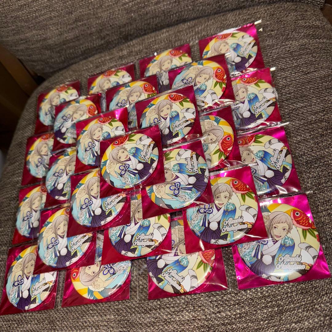 文豪ストレイドッグス コラボカフェ本舗 缶バッジ 中島敦　30点