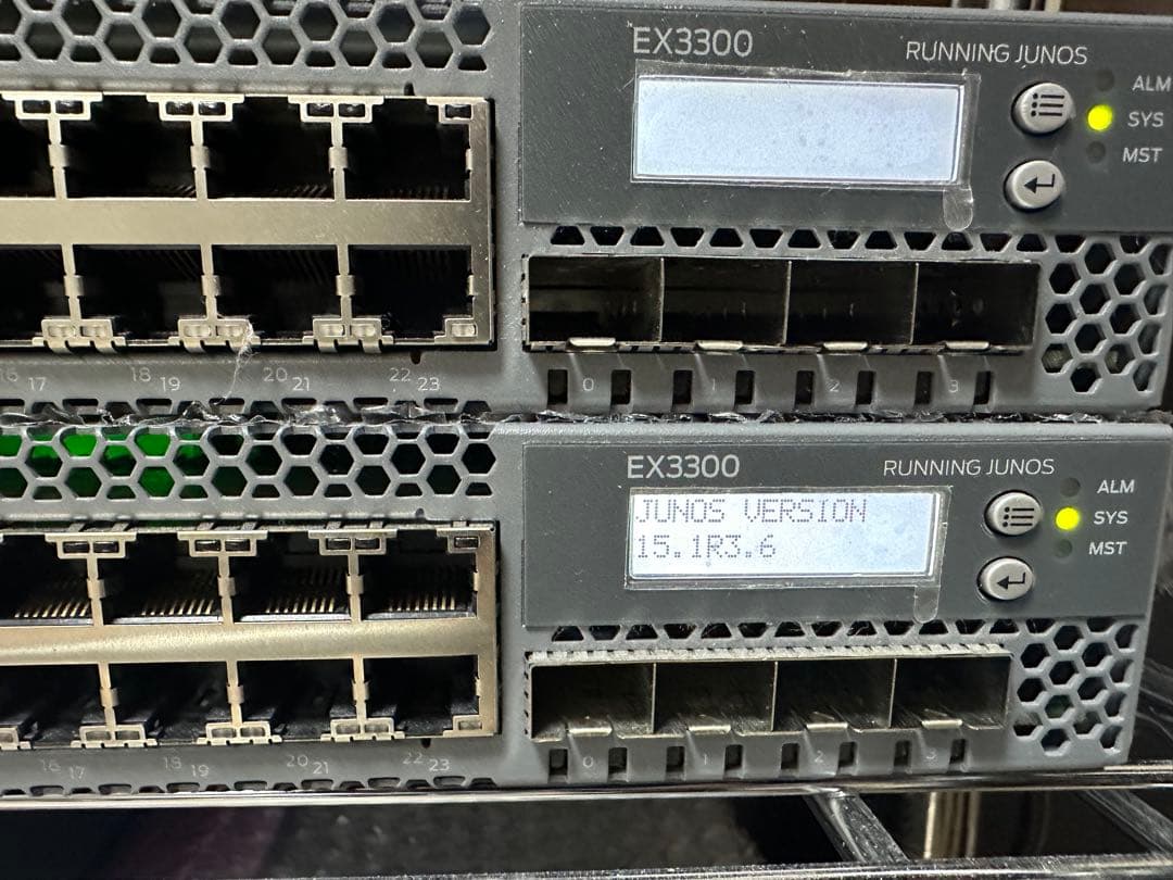 ルーター・ネットワーク機器 Juniper EX3300-24T