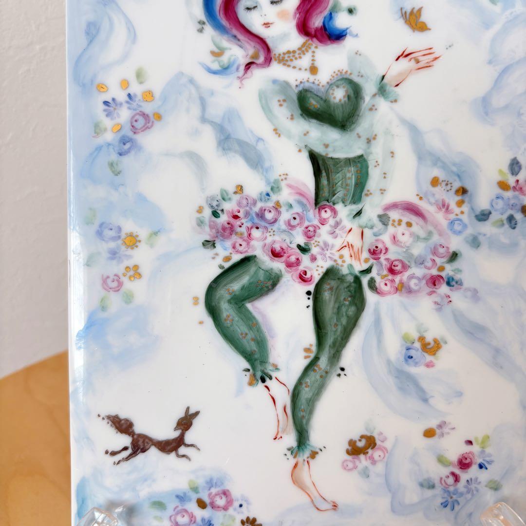 【豪華♡】　マイセン　参考　真夏の夜の夢　ティターニア　模写　ハンドメイド作品