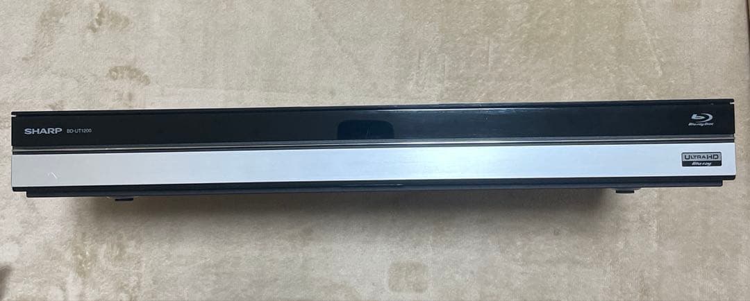 SHARP AQUOS BD-UT1200【1TB 3番組同時録画】