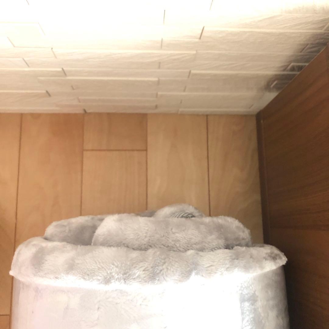 ラグ【グレー】西川　極圧フランネルラグ　180×230cm