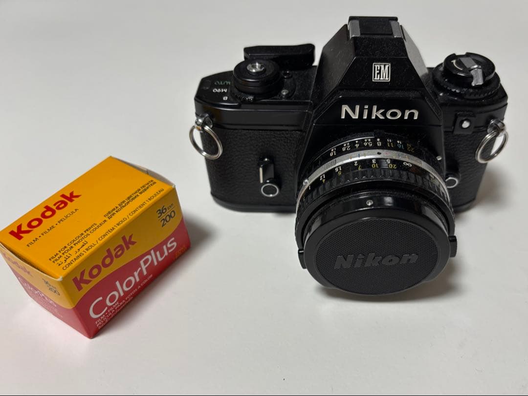 Nikon EM+LENS SERIES E 50f1.8+Kodakフィルム
