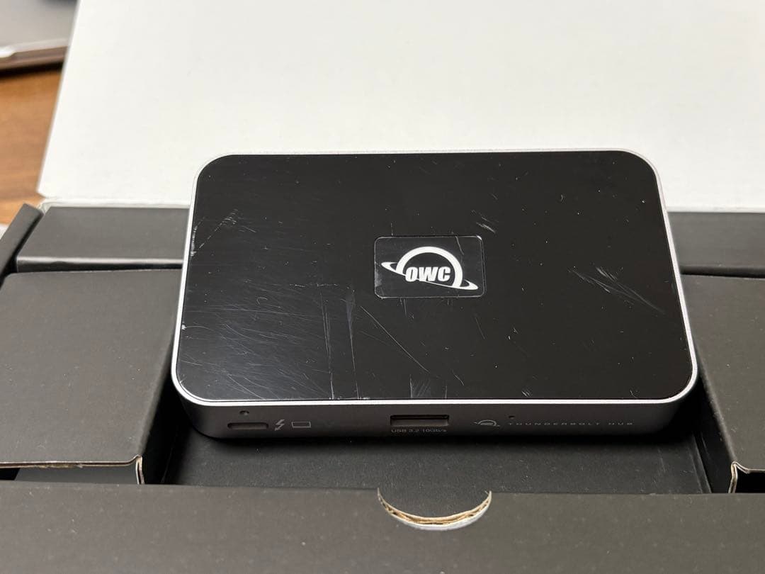 分配器・切替器 OWC Thinderbolt Hub OWCTB4HUB5P