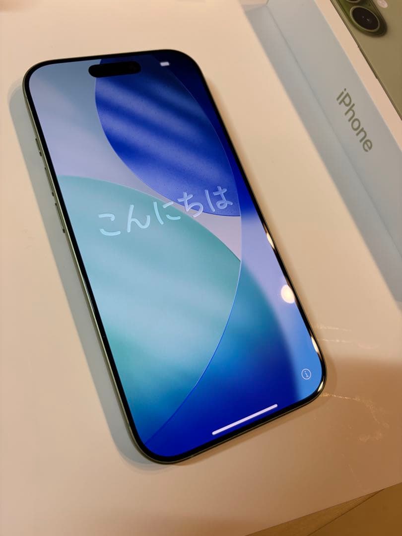 iPhone17 本体 セージ　256GB SIMフリー(保護フィルムおまけ付)