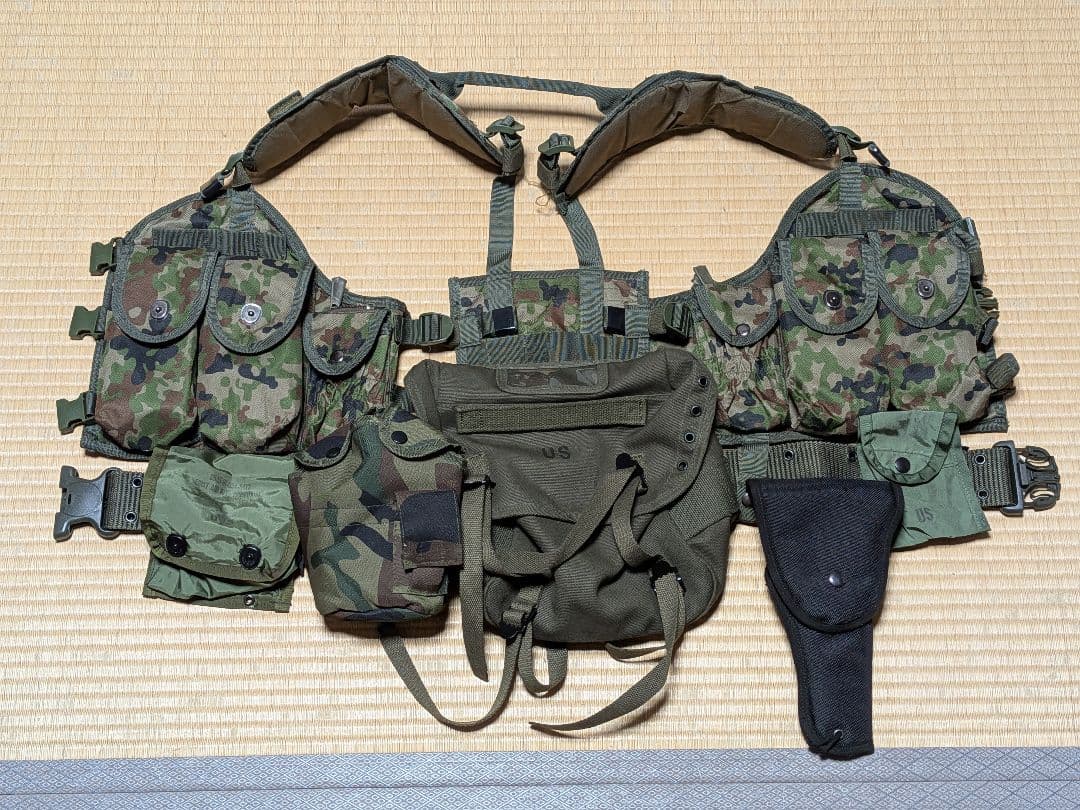 タクティカルロードベアリングベスト TLBV装備一式