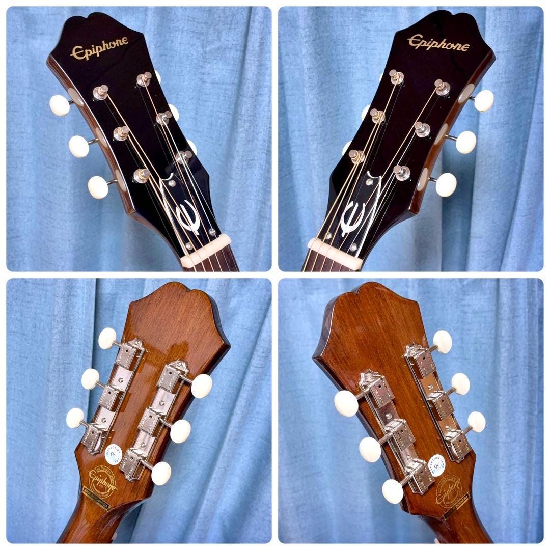 【牛骨★ギブソン直系】エピフォン☆EJ-45！オレンジ！【弾き易く調整☆新品弦】