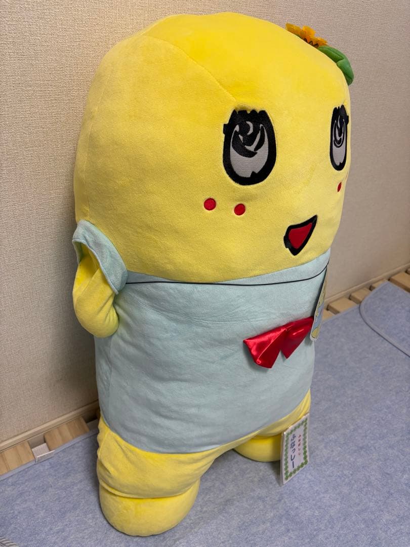 値下★2月末まで90㎝のふなっしーぬいぐるみ バージョン3 ふなっしー90センチ