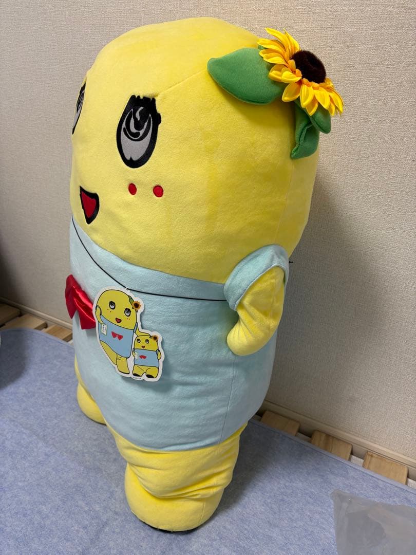値下★2月末まで90㎝のふなっしーぬいぐるみ バージョン3 ふなっしー90センチ