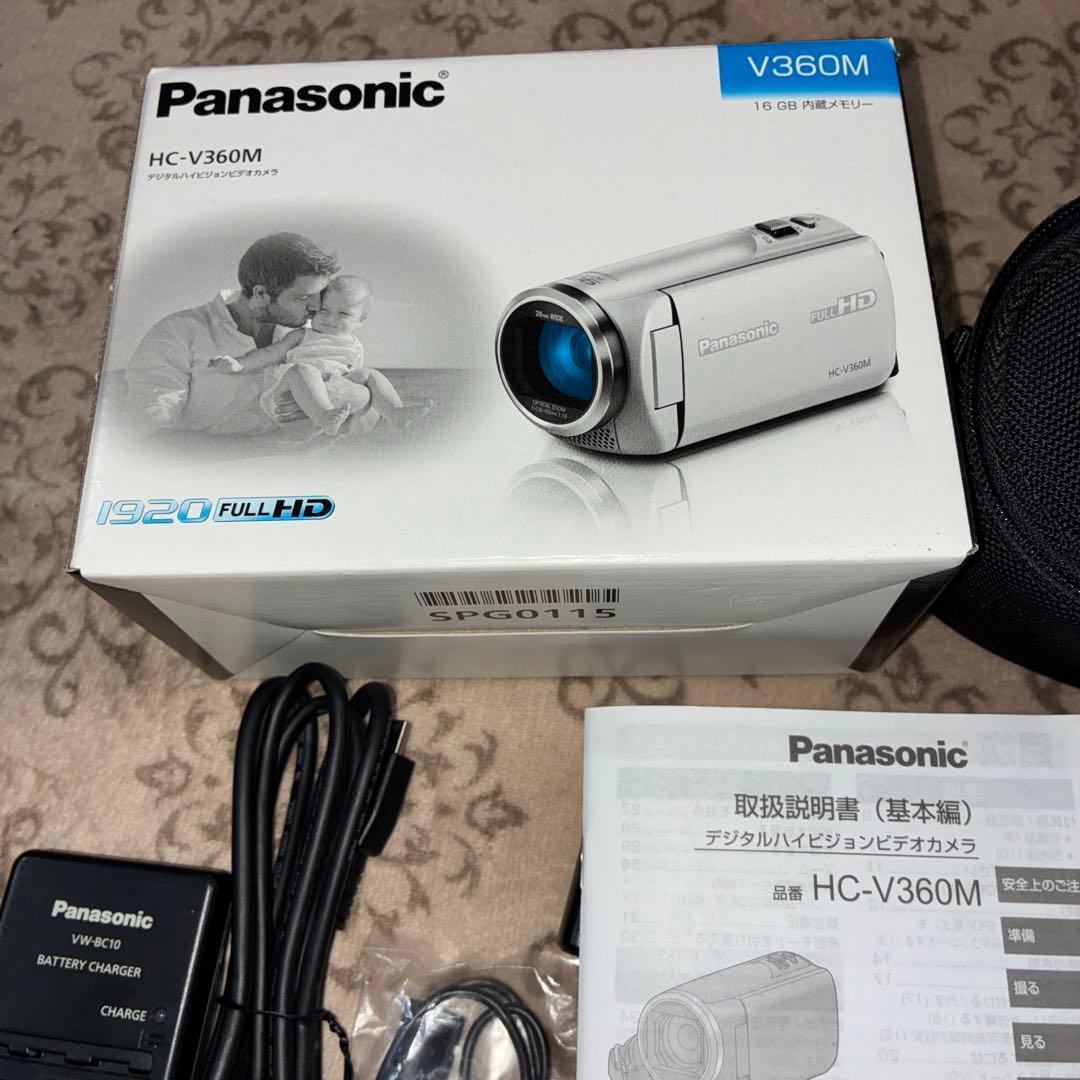 パナソニック HC-V360M フルHD ビデオカメラ