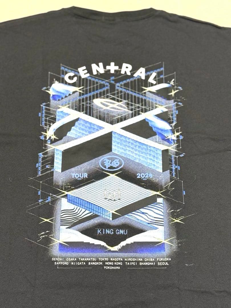 King Gnu CEN+RAL Tour セントラル ツアー Tシャツ XXL