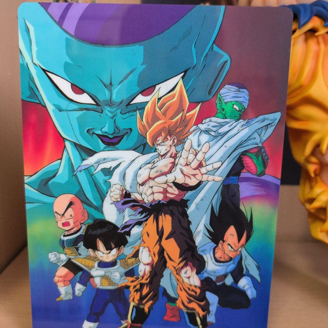 ドラゴンボール　フィギュア　ギガンティック　超サイヤ人　孫悟空　下敷き