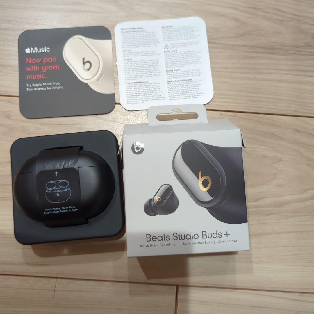 Beats Studio Buds＋ワイヤレスイヤフォン ブラック