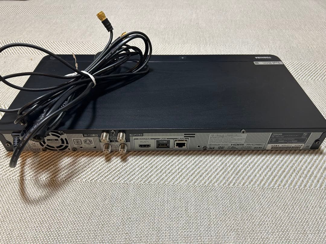 TOSHIBA（東芝） DBR-W1008 ブルーレイレコーダー