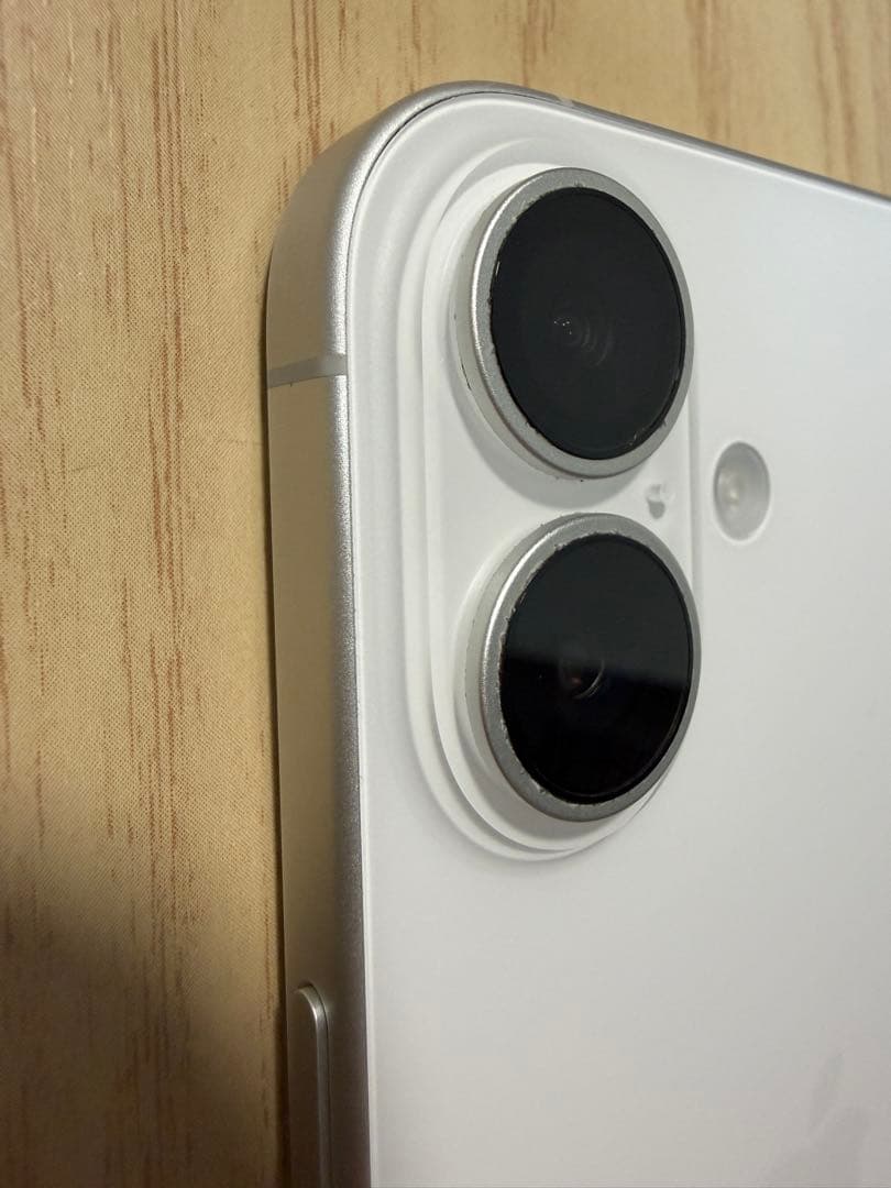 iPhone16 SIMフリー Apple ホワイト256GB付属品未使用