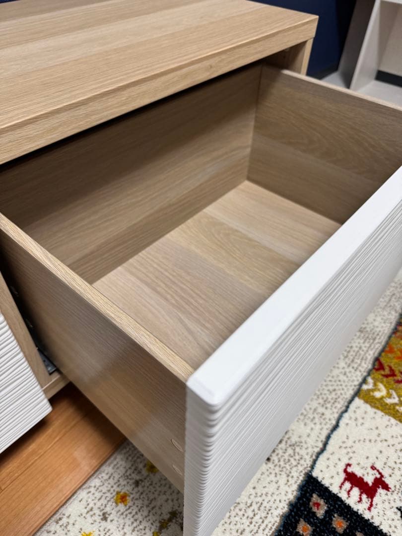 イケア　IKEA ベストー　テレビ台 引き出し付き