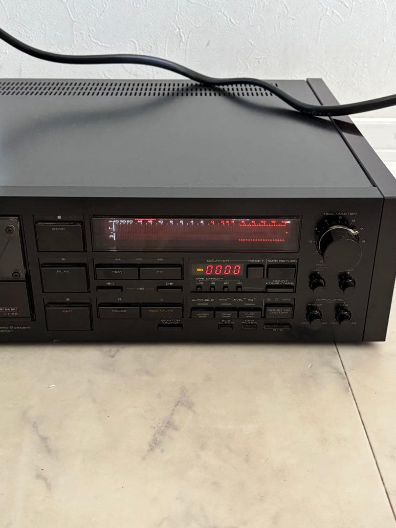 ラジオ・コンポ PIONEER STEREOCASSETTE TAPE DECK CT-A9