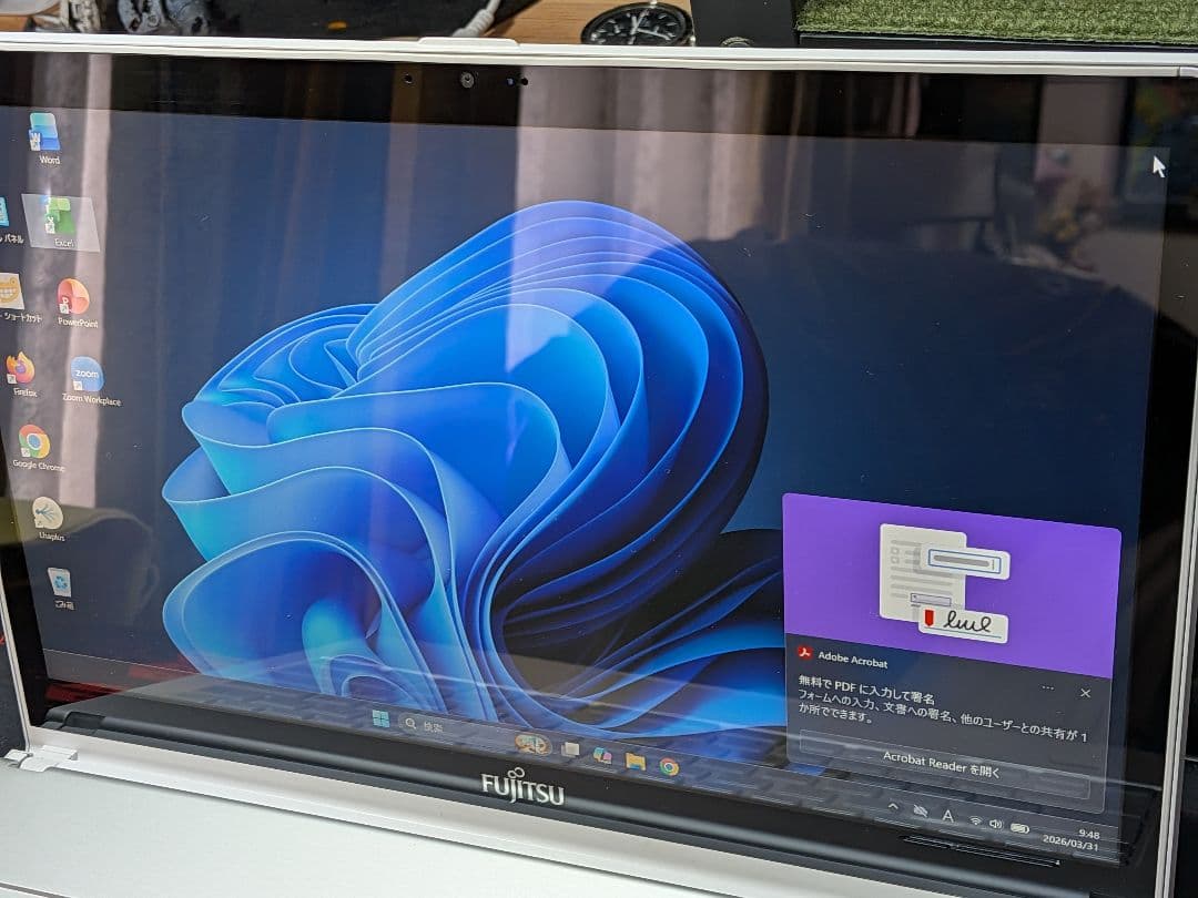 富士通 SH90/P タッチパネル Windows11, SSD高速!!