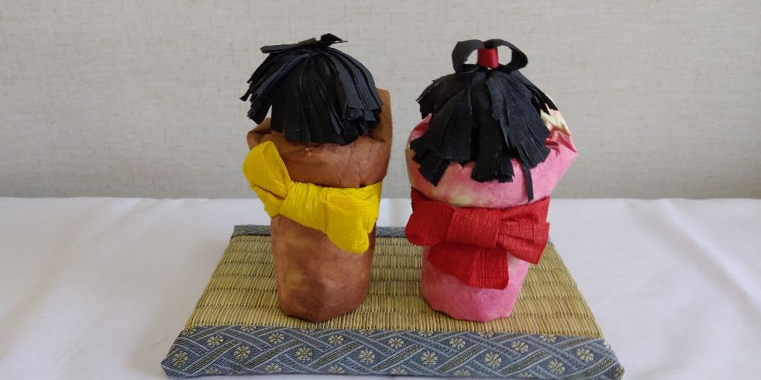 和紙わらべ人形　⑤