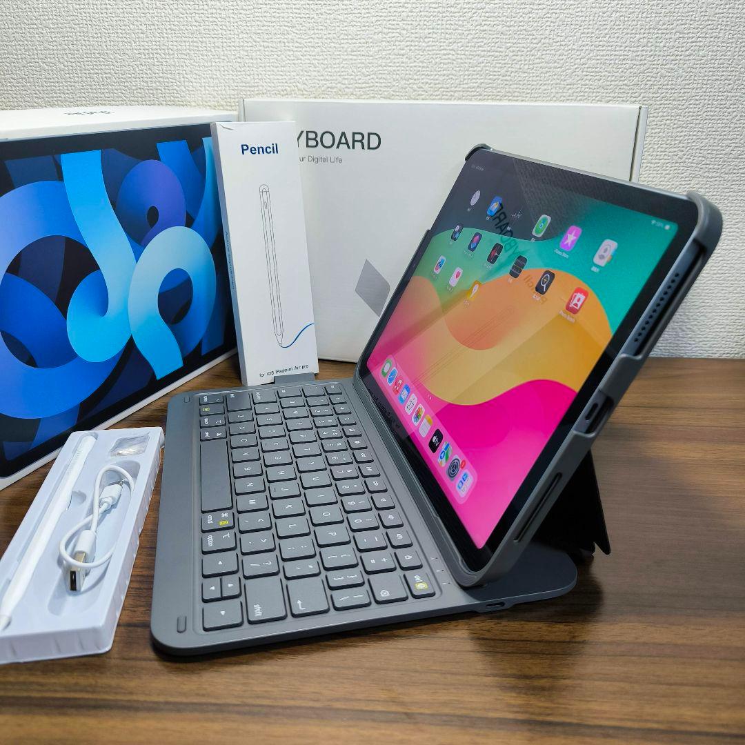 iPad Air 第4世代 64GB Keyboard タッチペン