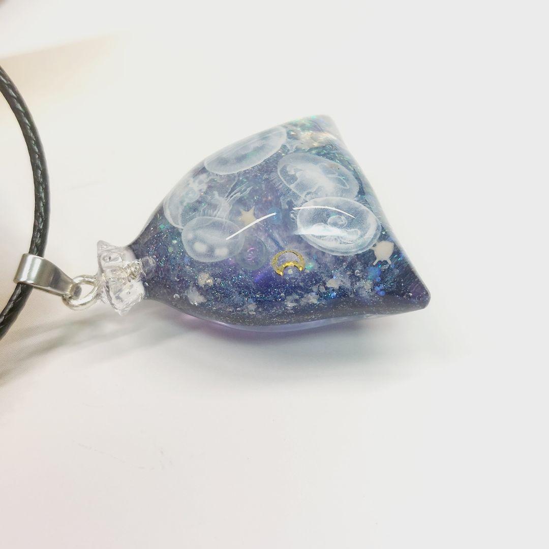 レジン　ハンドメイド　ネックレス　ペンダント