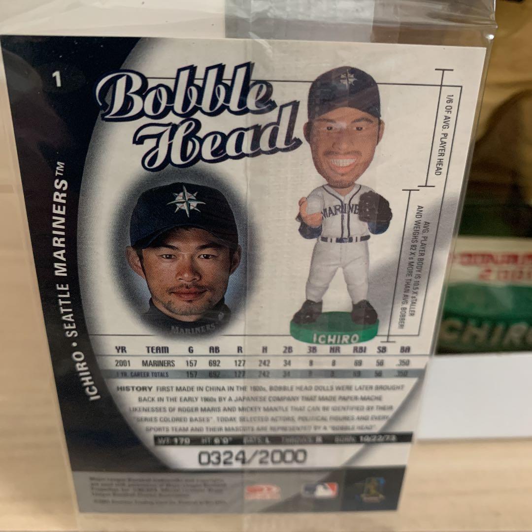 イチロー　2000体限定フィギュア　ボブルヘッド　カード付き