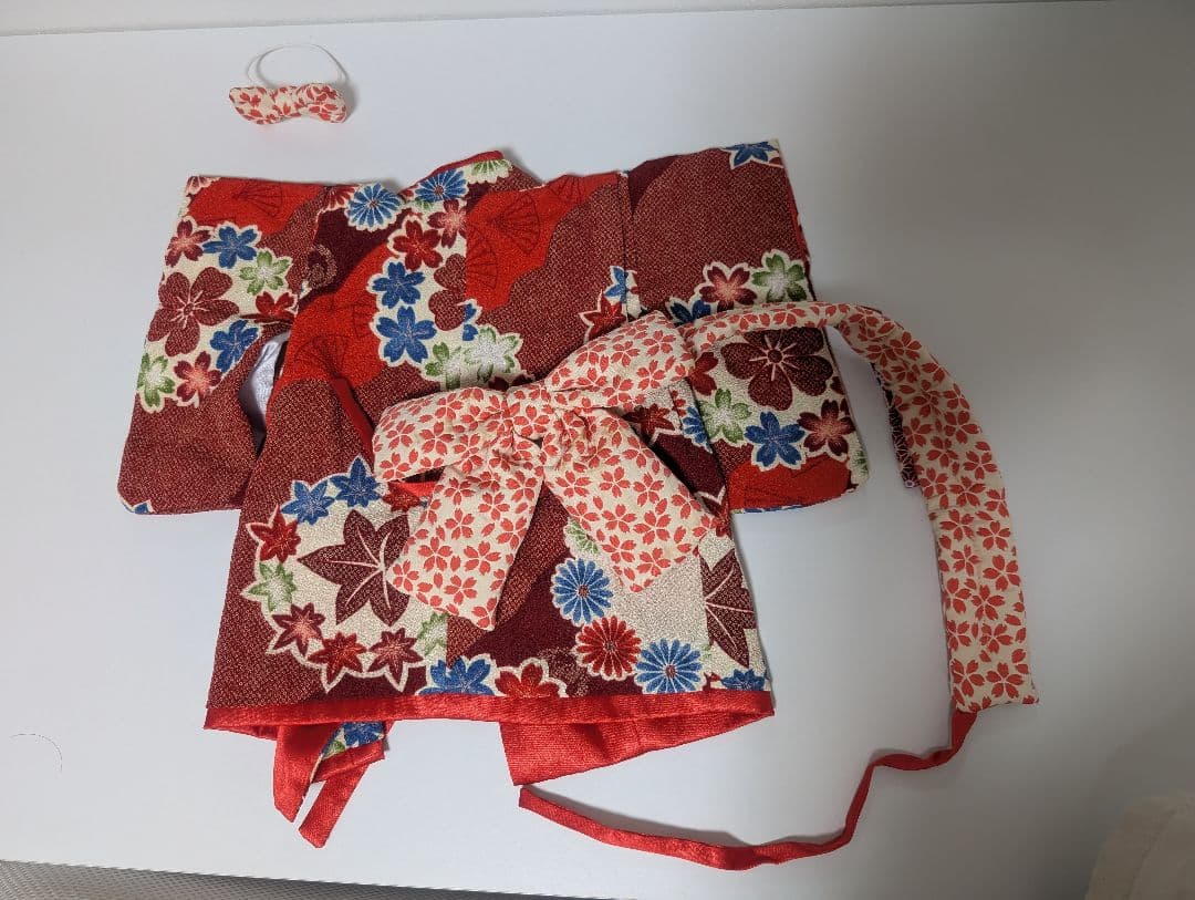 ビルドアベア 紋付き 袴 着物 コスチューム 服 衣装 お正月 結婚式 七五三