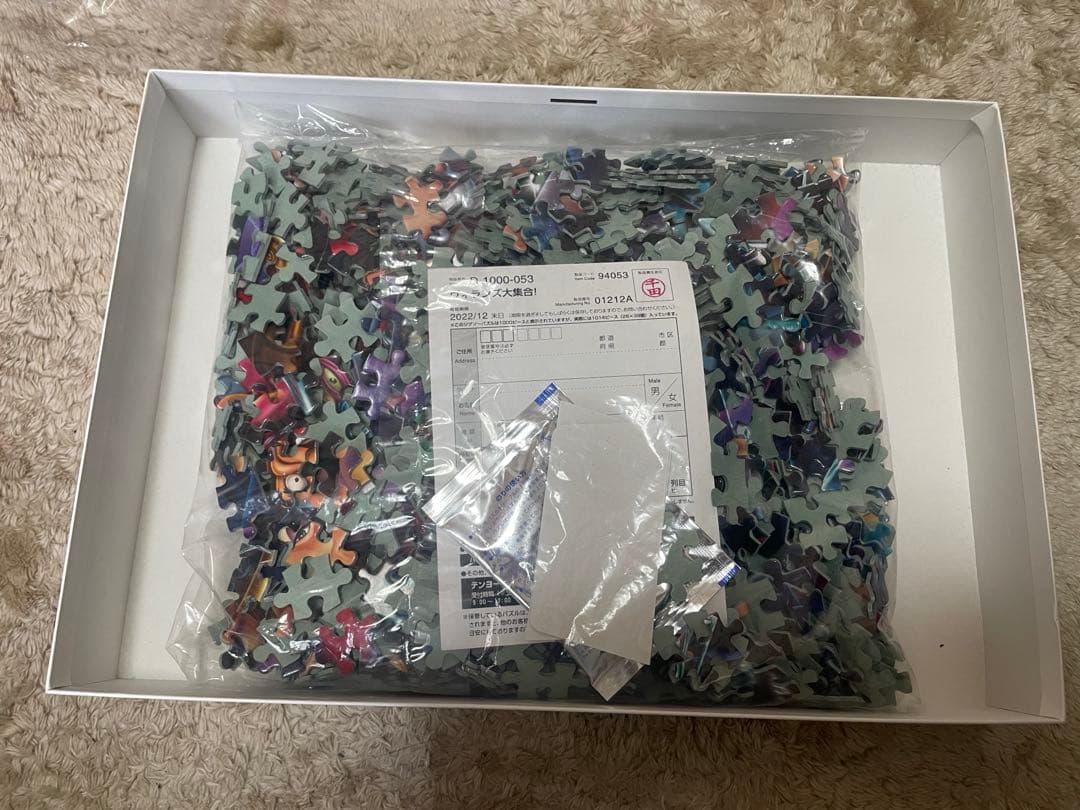 ディズニー　パズル　ヴィランズ大集合　1000ピース