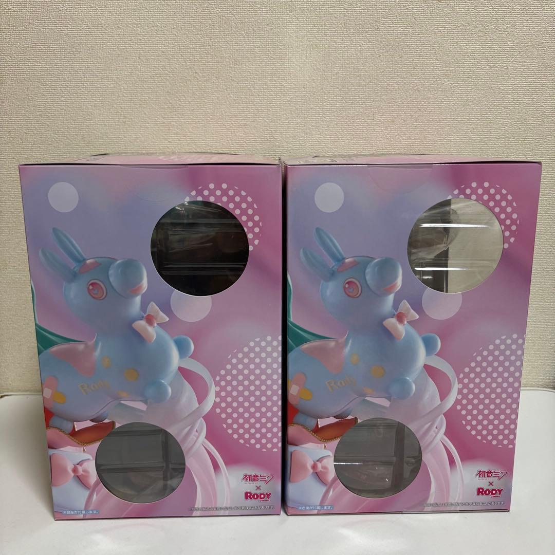 初音ミク Rodyコラボフィギュア A賞 2体セット 一番くじ