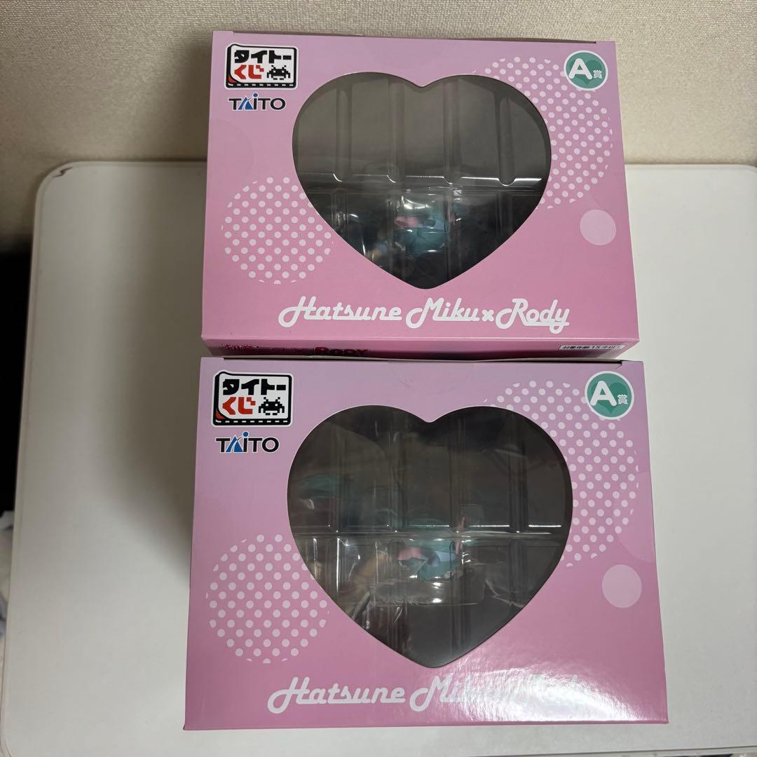 初音ミク Rodyコラボフィギュア A賞 2体セット 一番くじ