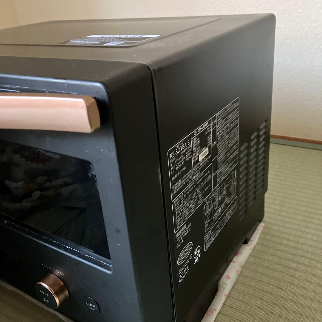 【ジャンク品】SHARP オーブンレンジ RE-SD18A